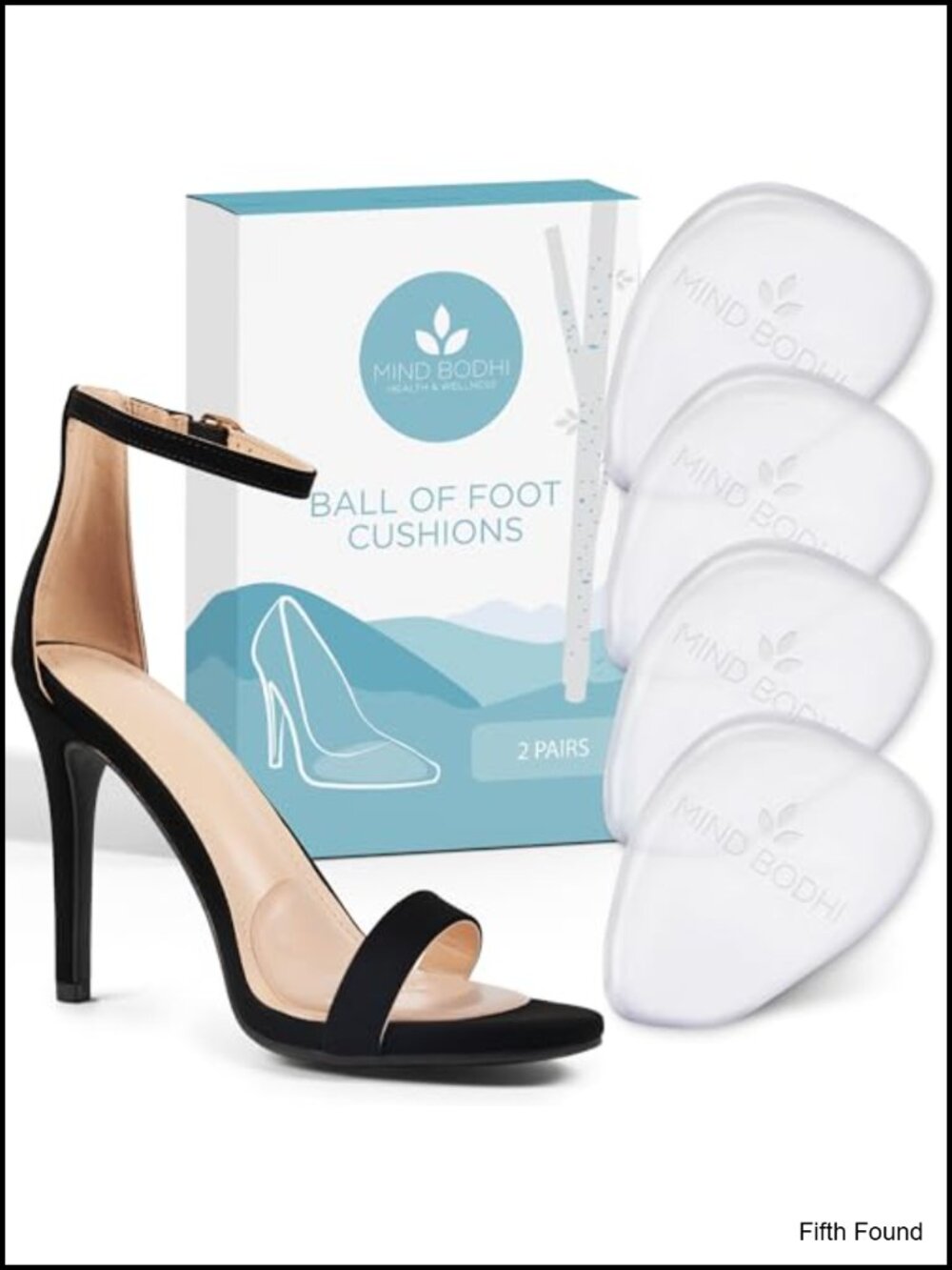 Ball of Foot Cushions Metatarsal Gel Pads for Women 2 Pairs